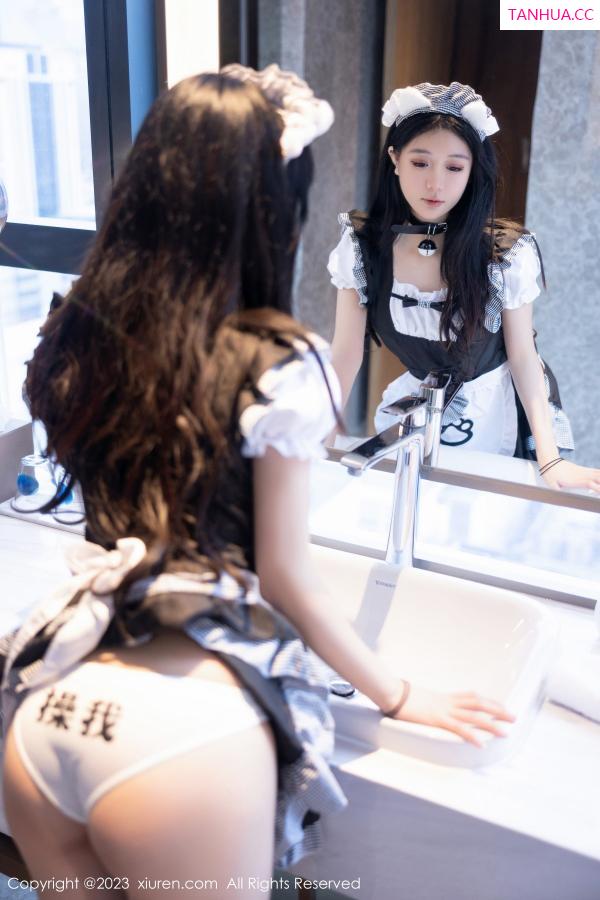   [XiuRen]高清写真图 2023.08.15 No.7237 幼幼 女仆美腿第14张图片